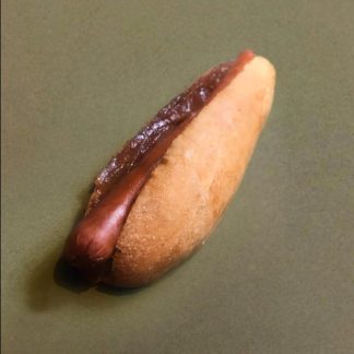 ساندویچ سوسیس و پیاز